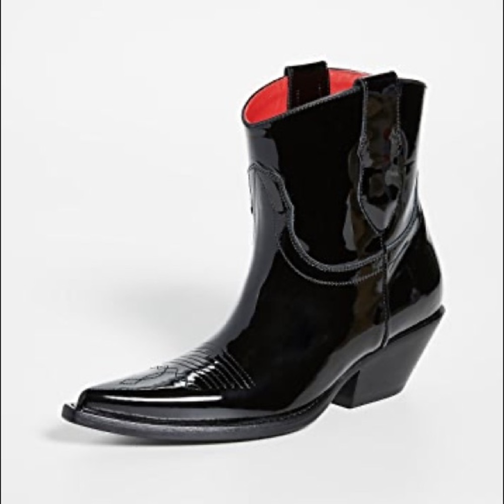 Maison Martin Margiela Boots Ankle black Patent - Picture 2 of 14